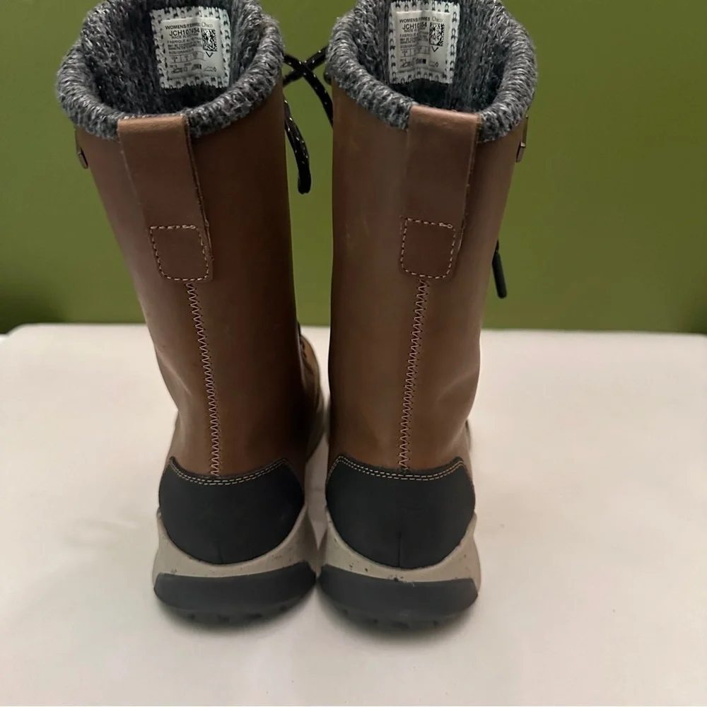 Chaco Women's Borealis Tall Waterproof Boot in Fossil NWOB Size 6